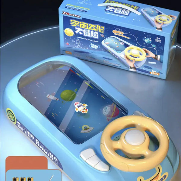 Children's Driving Simulation Toys Puzzle Electric Desktop Game Console